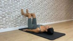 Sólo con una pared: Experta confirma los ejercicios de pilates ideales para fortalecer glúteos y la zona abdominal