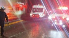 Noche de accidentes deja lesionados y cuantiosos daños materiales en la CDMX