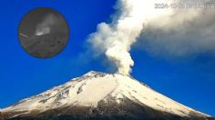 Captan en VIDEO estrella fugaz sobre el cielo del Volcán Popocatépetl