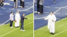 ¡Ayuda divina! Sacerdote bendice la cancha previo a la final entre Rayados y América