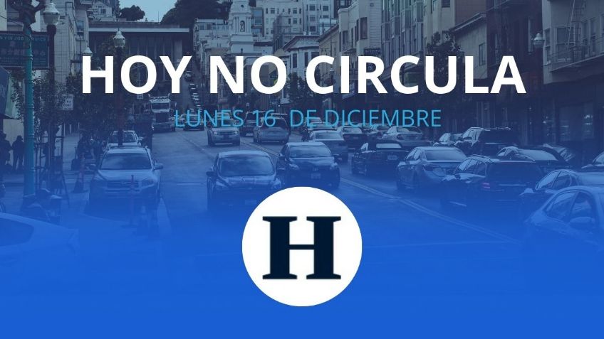 Hoy No Circula: ¿qué autos descansan este lunes 16 de noviembre de 2024 en CDMX y Edomex?