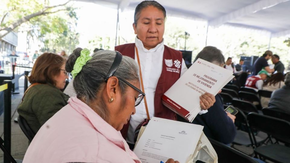 El programa de Mjeoramiento de Vivienda es de CDMX