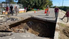 Socavones en Tampico: acusan a Comapa Sur de no invertir para controlar las fugas de agua y drenaje