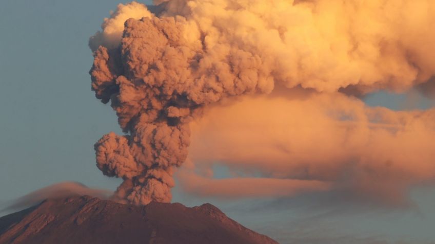 Volcán Popocatépetl registra 31 exhalaciones este lunes 16 de diciembre; sigue su actividad EN VIVO