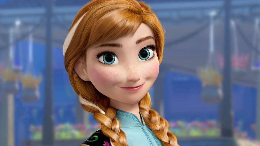 Cómo se vería realmente la hermosa Anna de Frozen si fuera un ser humano según la Inteligencia Artificial