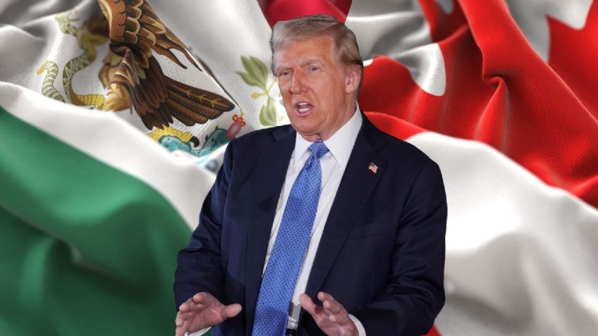 Trump asegura que México y Canadá ya saben que deben detener el flujo de migrantes: "Ya están advertidos"