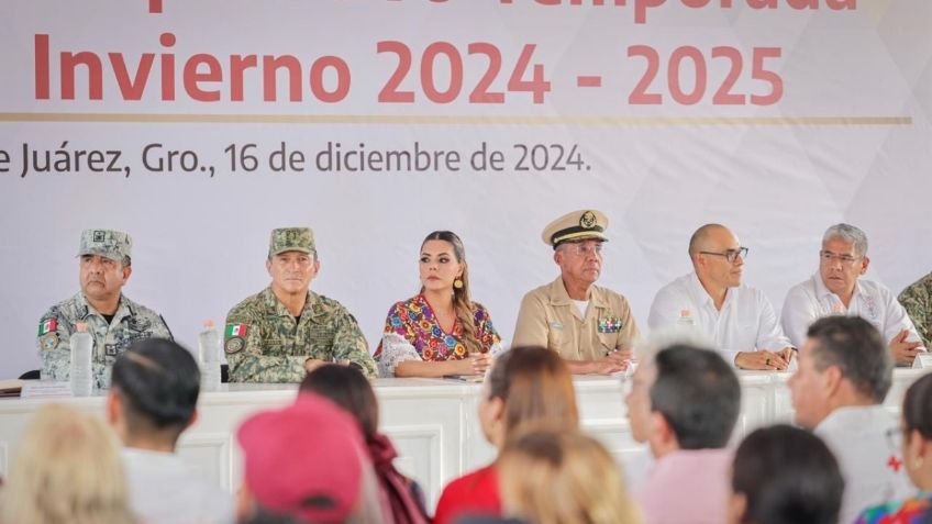 Evelyn Salgado da banderazo del Operativo de Seguridad Invierno 2024-2025