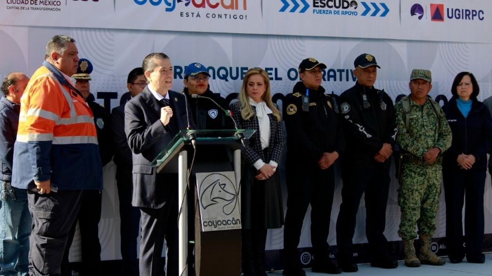 Este dispositivo se realiza en coordinación con la SSC y estará vigente hasta el 07 de enero; participarán elementos de Escudo Coyoacán y de la UGIRPC de la demarcación.