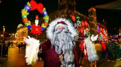 Así se ve el Zócalo tras el encendido del alumbrado navideño en la CDMX | FOTOS