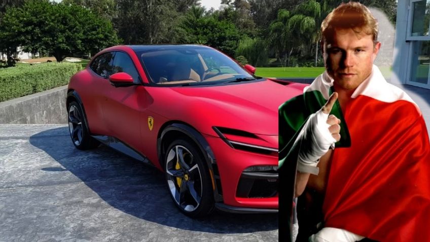 Canelo Álvarez suma un nuevo Ferrari a su colección de autos de lujo:¿cuántos millones cuesta?