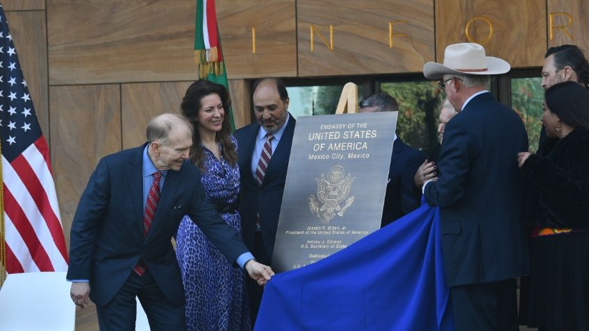 Así luce la nueva sede de la Embajada de EU en México | VIDEO