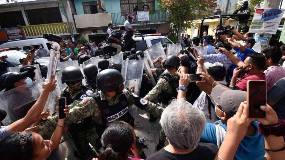 Intento de linchamiento en Puebla