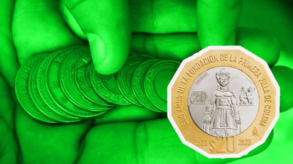 La dependencia pide a las personas que conozcan las monedas de 20 pesos.