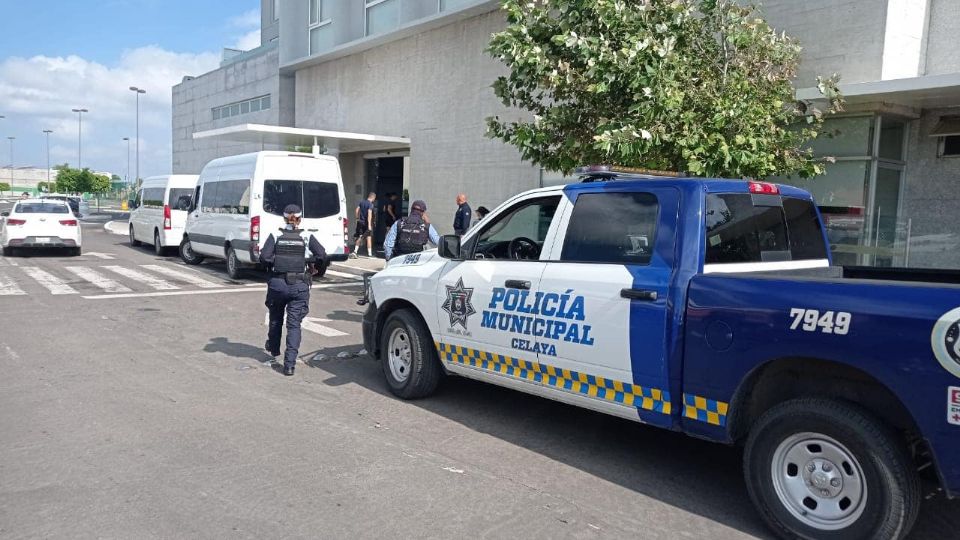 Un vehículo de la Policía de Celaya, en una fotografía de archivo.