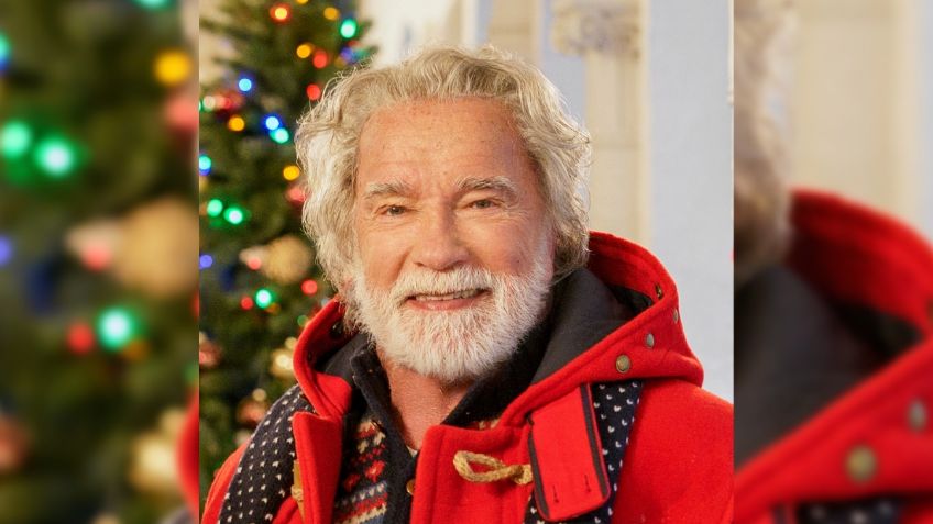 ¿Terminator es Santa? Capturan sorprendente imagen de Arnold Schwarzenegger en Nueva York