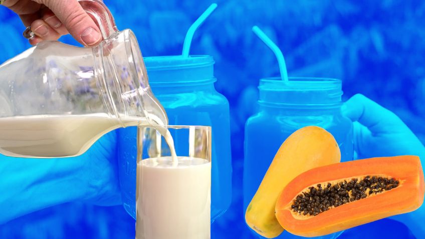 Licuado de papaya y avena, ¿se puede tomar en la noche?