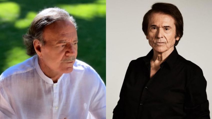 Julio Iglesias se conmueve por el problema de salud de su amigo Raphael, le dedica un mensaje: "puede con todo"