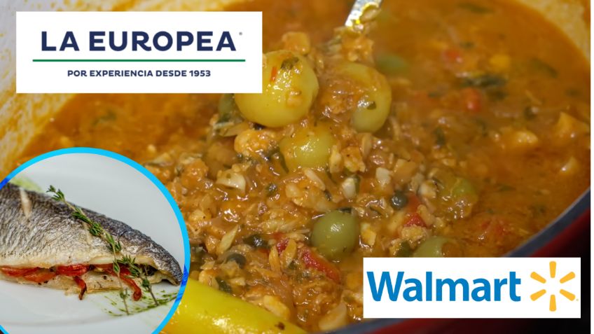 ¿Cuánto cuesta el bacalao en La Europea y Walmart?