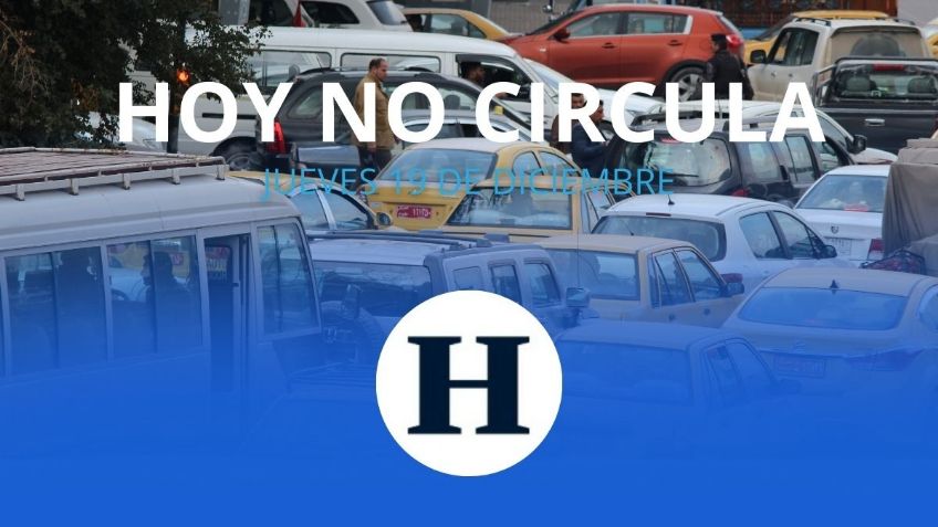 Hoy No Circula: ¿qué autos descansan este JUEVES 19 de diciembre de 2024 en CDMX y Edomex?