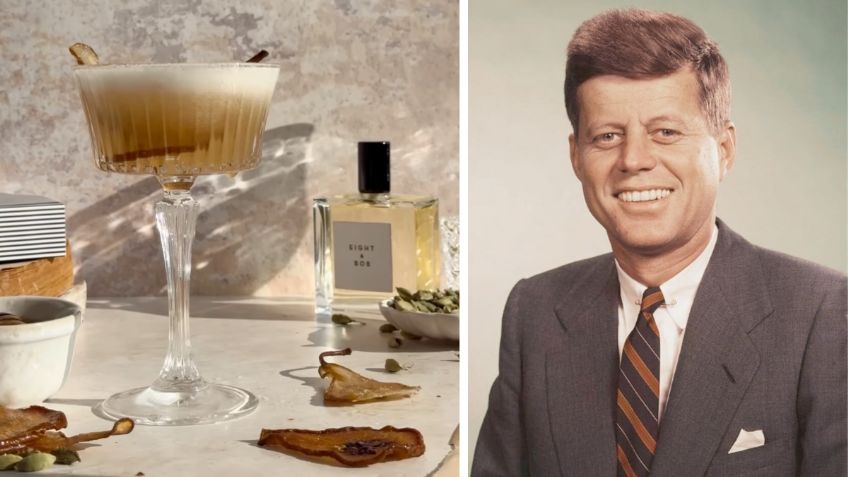 Esta es la bebida navideña inspirada en Eight and Bob, el perfume que usaba John F. Kennedy