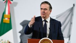 Foto que representa a Marcelo Ebrard afirma que en caso de haber aranceles de EU: "México ya tiene un plan"