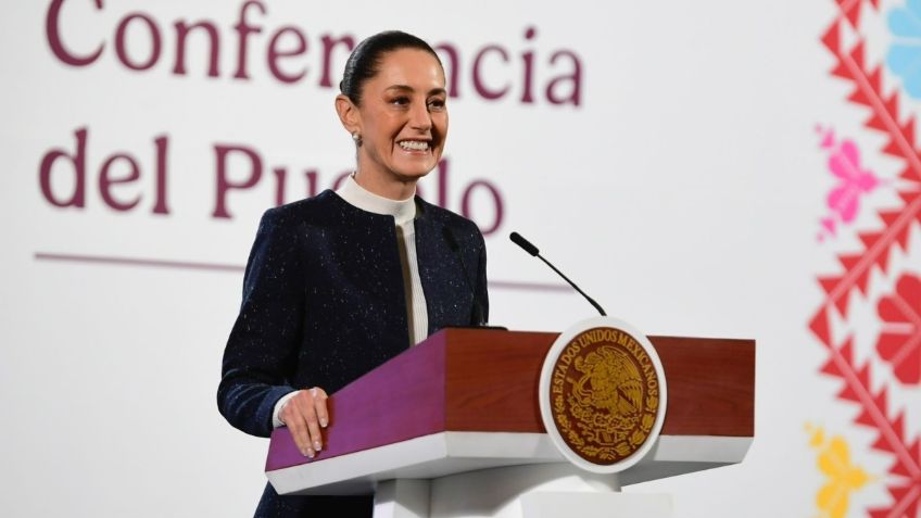 Claudia Sheinbaum confía que 2025 será un buen año para los mexicanos