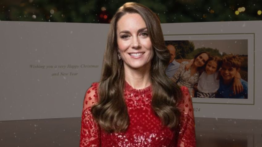 La tierna foto familiar que Kate Middleton incluyó en la tarjeta de Navidad 2024 que da esperanza tras vencer el cáncer