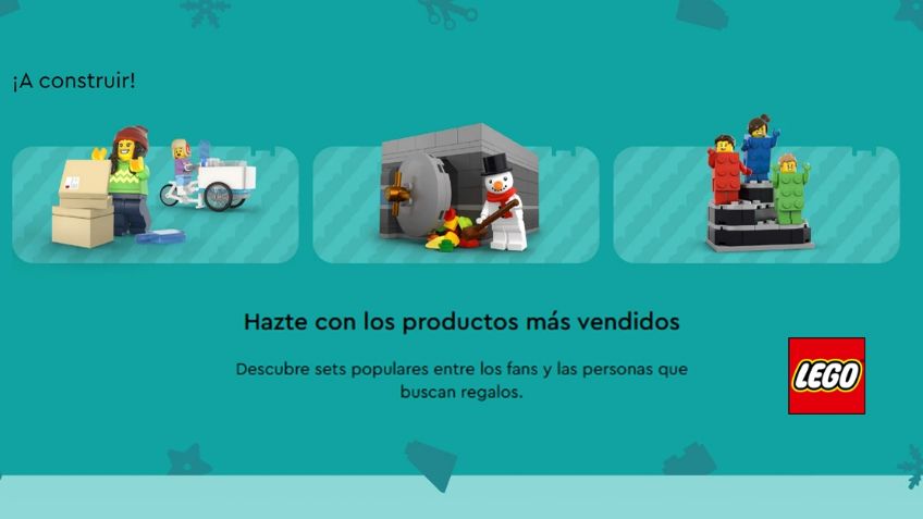 Grupo LEGO tiene los 5 regalos más deseados para Día de Reyes