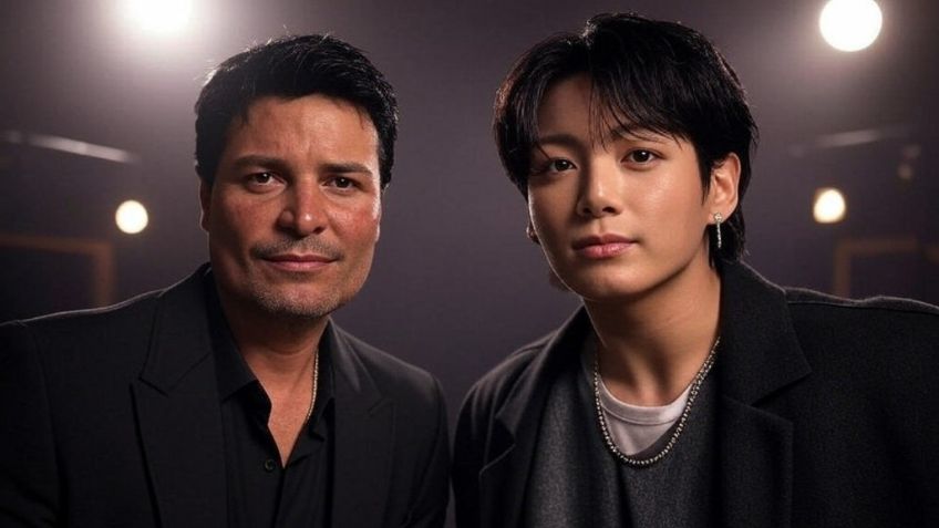 ¡Aprobado por Chayanne! El cantante reacciona a su foto junto a Jungkook de BTS, ¿van a colaborar?