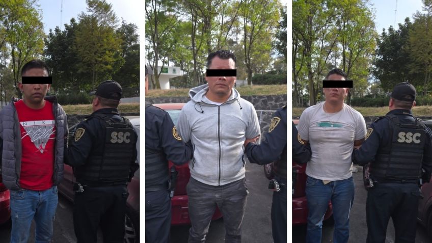 Policía de Álvaro Obregón detiene a banda de asaltantes que engañaban a sus víctimas con la supuesta venta de automóviles