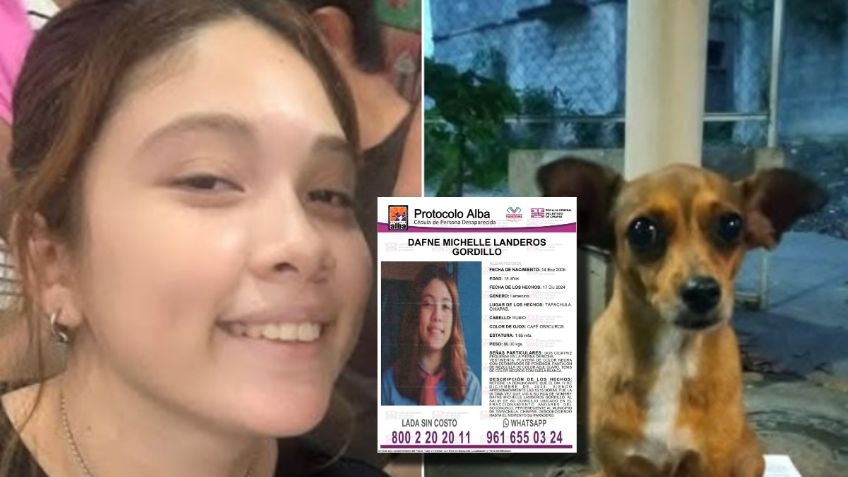 Dafne Michelle salió de su casa para ir a la veterinaria con su perrita y desapareció; su familia la busca