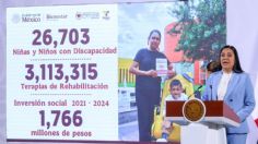 Ariadna Montiel: un millón 485 mil personas reciben su pensión para personas con discapacidad