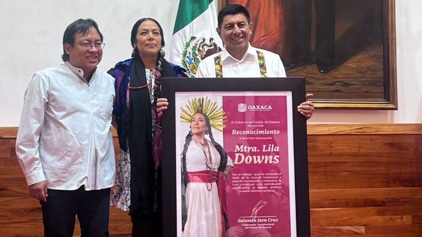 Gobierno de Oaxaca reconoce la trayectoria de Lila Downs, ganadora del Grammy Latino