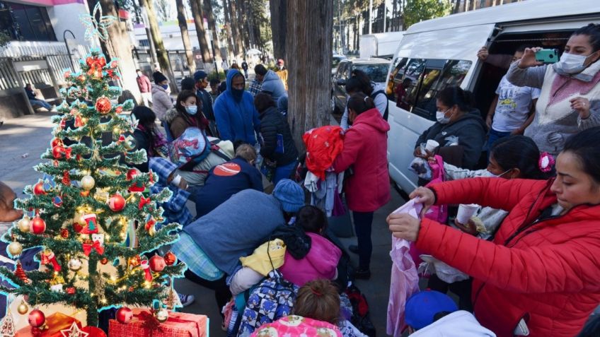 ¿Dónde donar juguetes, ropa y comida esta Navidad en la CDMX?