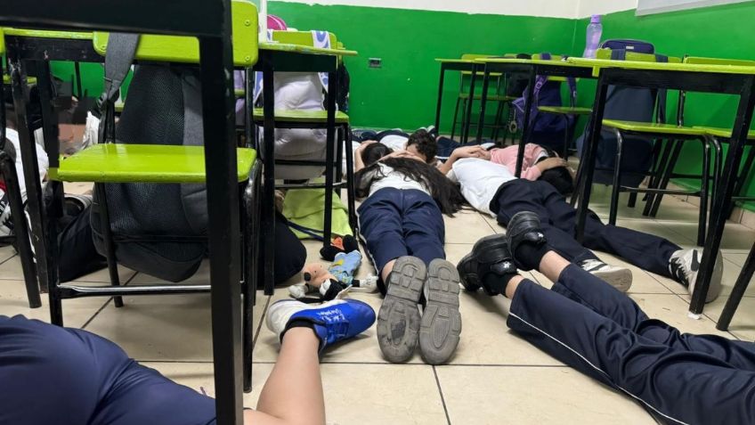 Se registra ataque armado cerca de una escuela primaria de Culiacán