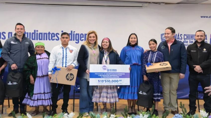 Maru Campos apoya a estudiantes universitarios de pueblos originarios en Guachochi