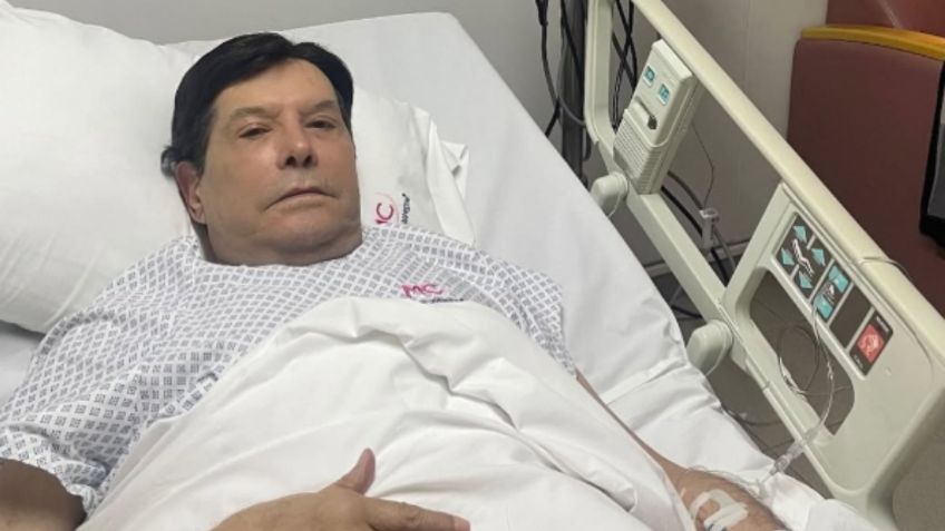 Hospitalizan al periodista Pepillo Origel, FOTO desata preocupación, ¿qué le pasó y cuál es su estado de salud?