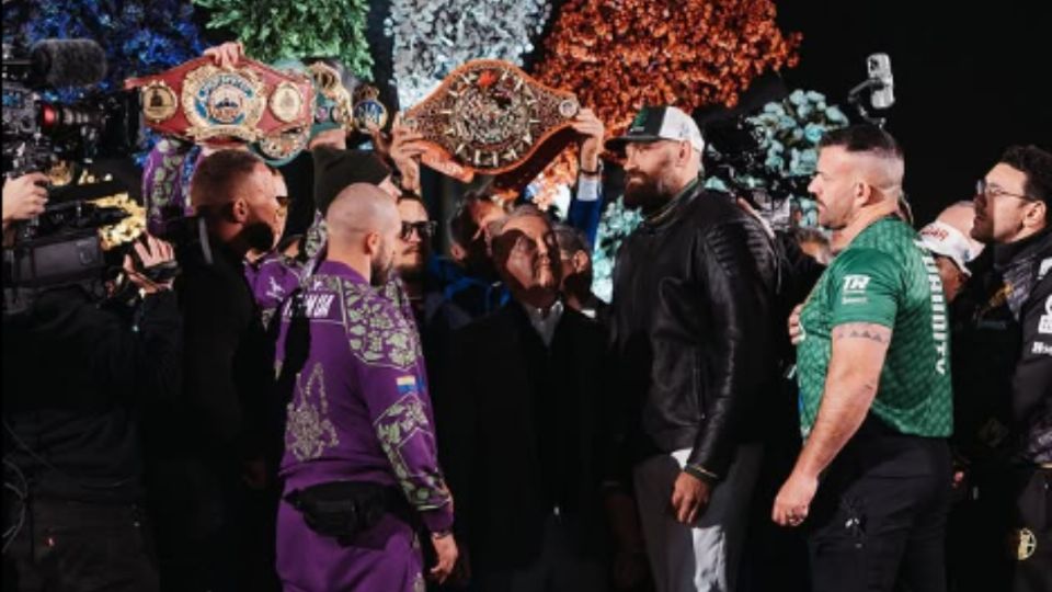 Así es como se vivirá Usyk vs. Fury 2