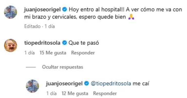 que le paso a pepillo origel