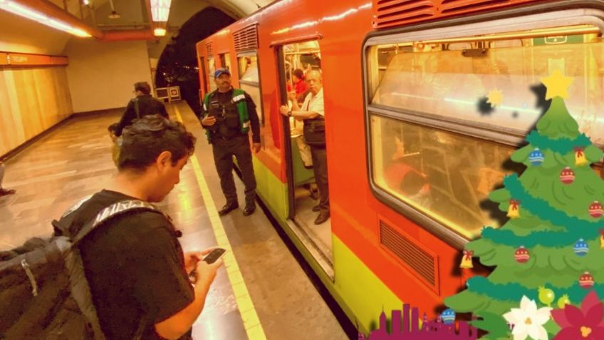 Metro y Metrobús de la CDMX tendrán estos horarios para el 24, 25 y 31 de diciembre