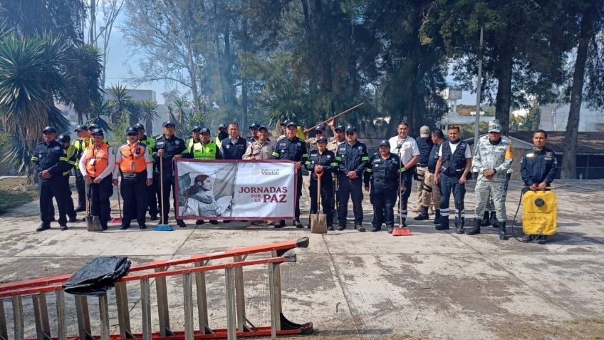 Exitosas “Jornadas por la Paz” en Edomex; despliegan estrategia en 32 municipios con patrullajes y operativos