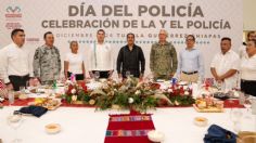 "Vamos a regresar la paz a Chiapas”, afirma Eduardo Ramírez durante el Día de la y el Policía