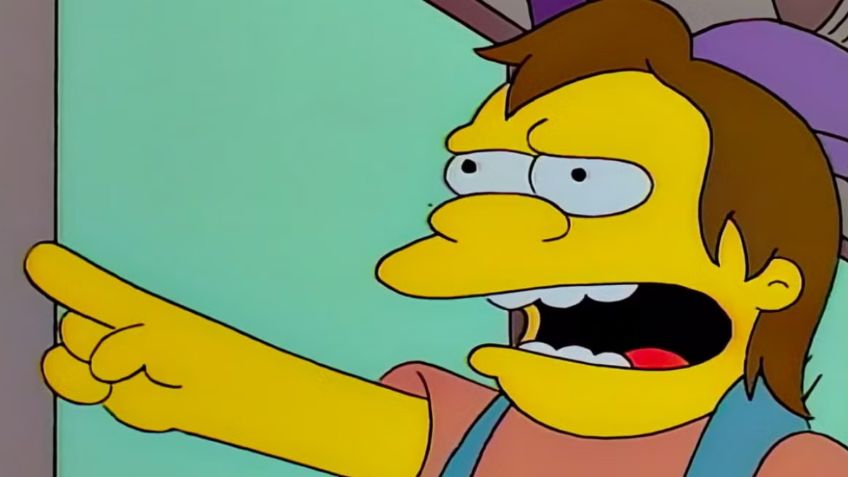 Cómo se vería el travieso Nelson de ‘Los Simpson’ si fuera real según la inteligencia artificial