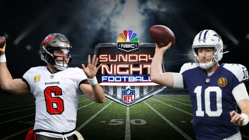 Sunday Night Football: Dónde y a qué hora ver el partido de Dallas Cowboys vs Tampa Bay Buccaneers