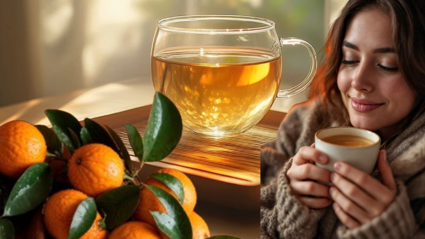 ¿Para qué sirve tomar té de cáscara de mandarina con jengibre?