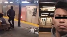 ¿Quién es el persona que quemó viva a una mujer en el Metro?