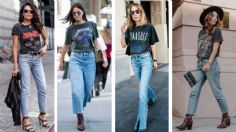 Jeans y camiseta negra, los básicos que nunca pasan de moda y así puedes combinarlos