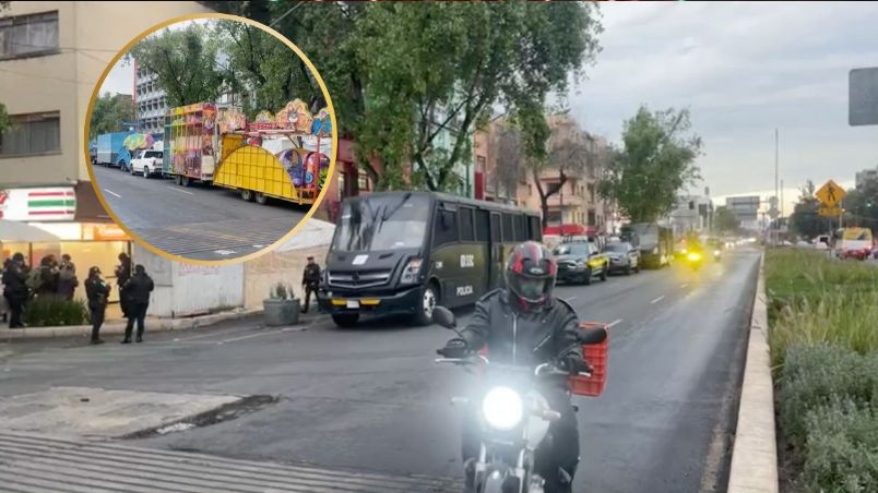 Los trabajadores de la feria amenazan con bloquear Insurgentes.