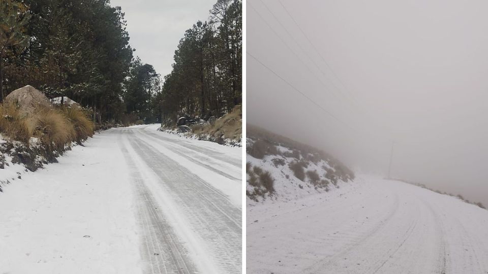 El Nevado de Toluca se mantiene cerrado por la presencia de nieve.