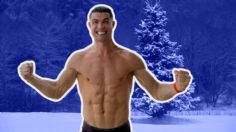 Cristiano Ronaldo presume sus vacaciones de Navidad con una foto en el frío extremo y entre la nieve